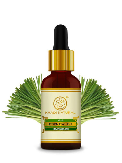Khadi Natural Lemongrass Essential Oil (15ml)