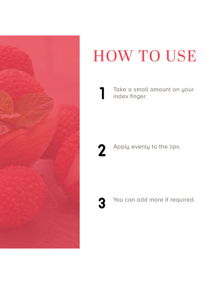 Khadi Natural Lychee Lip Balm (5g)