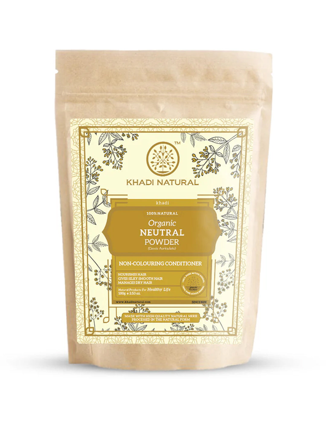 Khadi Natural Organic Neutral Powder 9100g)