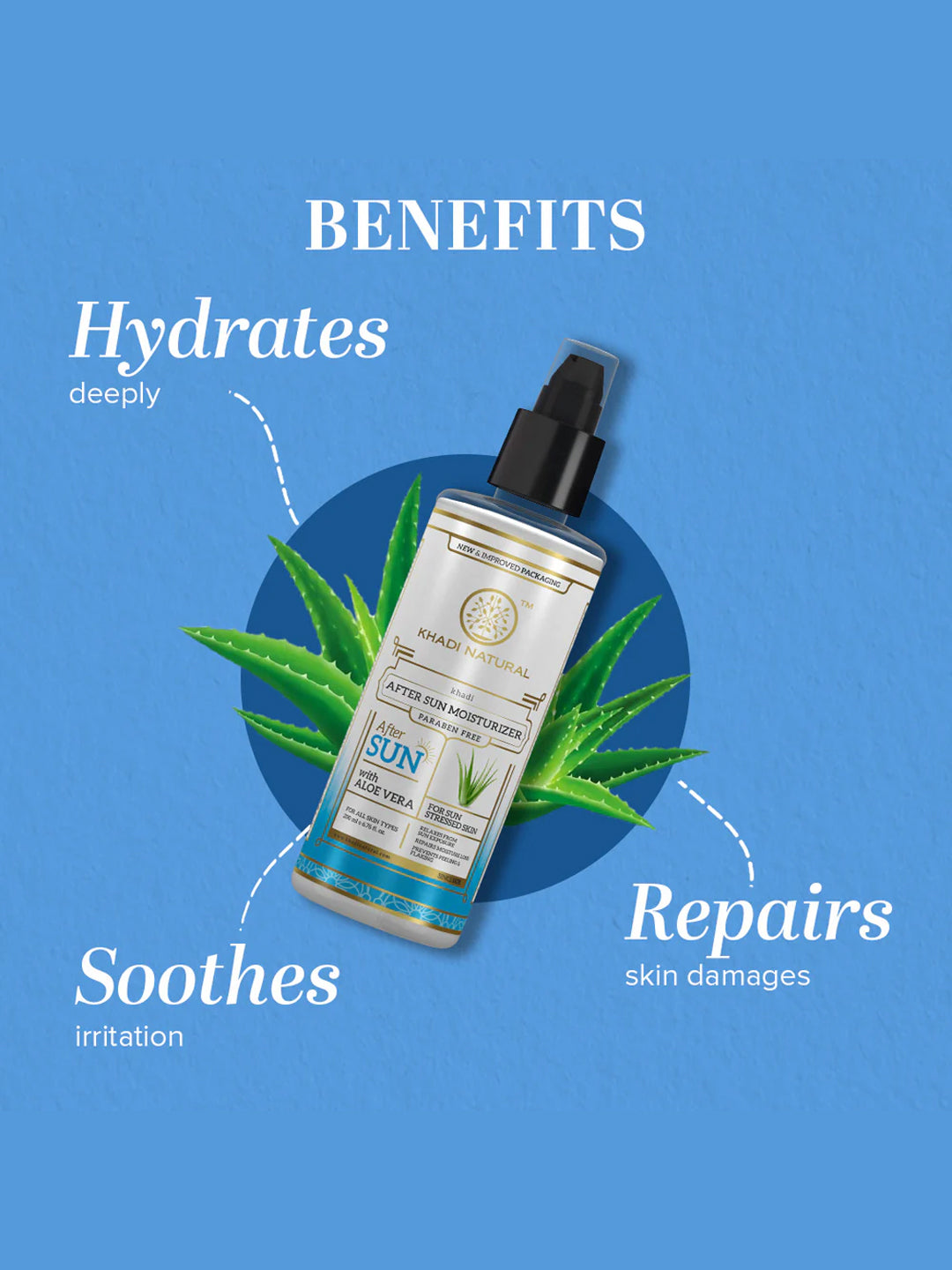 Khadi Natural Aloe Vera After Sun (200ml)