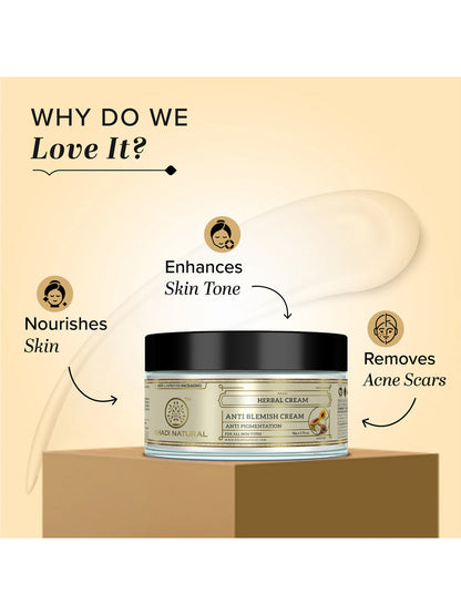 Khadi Natural Anti Blemish Cream 50g