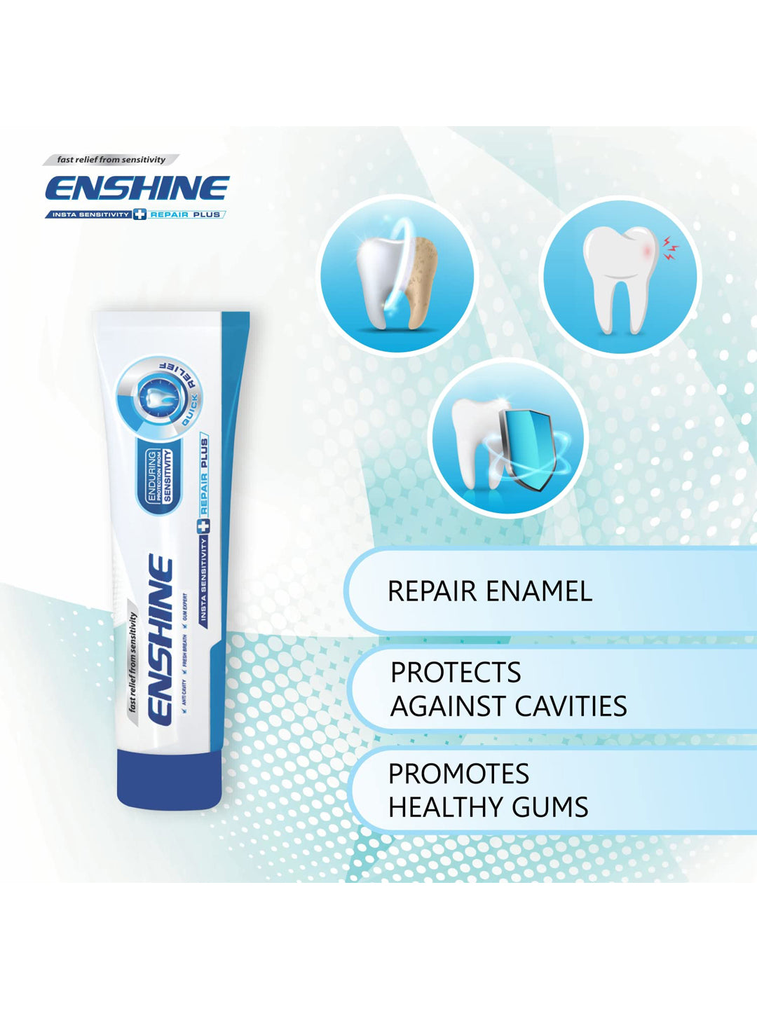 Leeford Enshine Sensitivity Toothpaste 50 gm