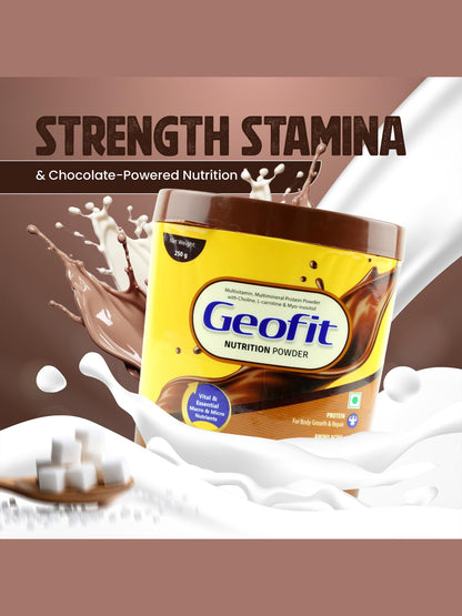 Leeford Geofit Protein Powder Chocolate 250 gm