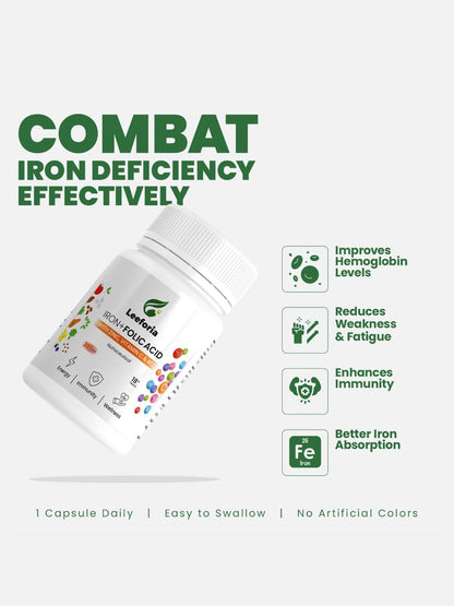 Leeforia Iron and Folic Acid Capsule 30