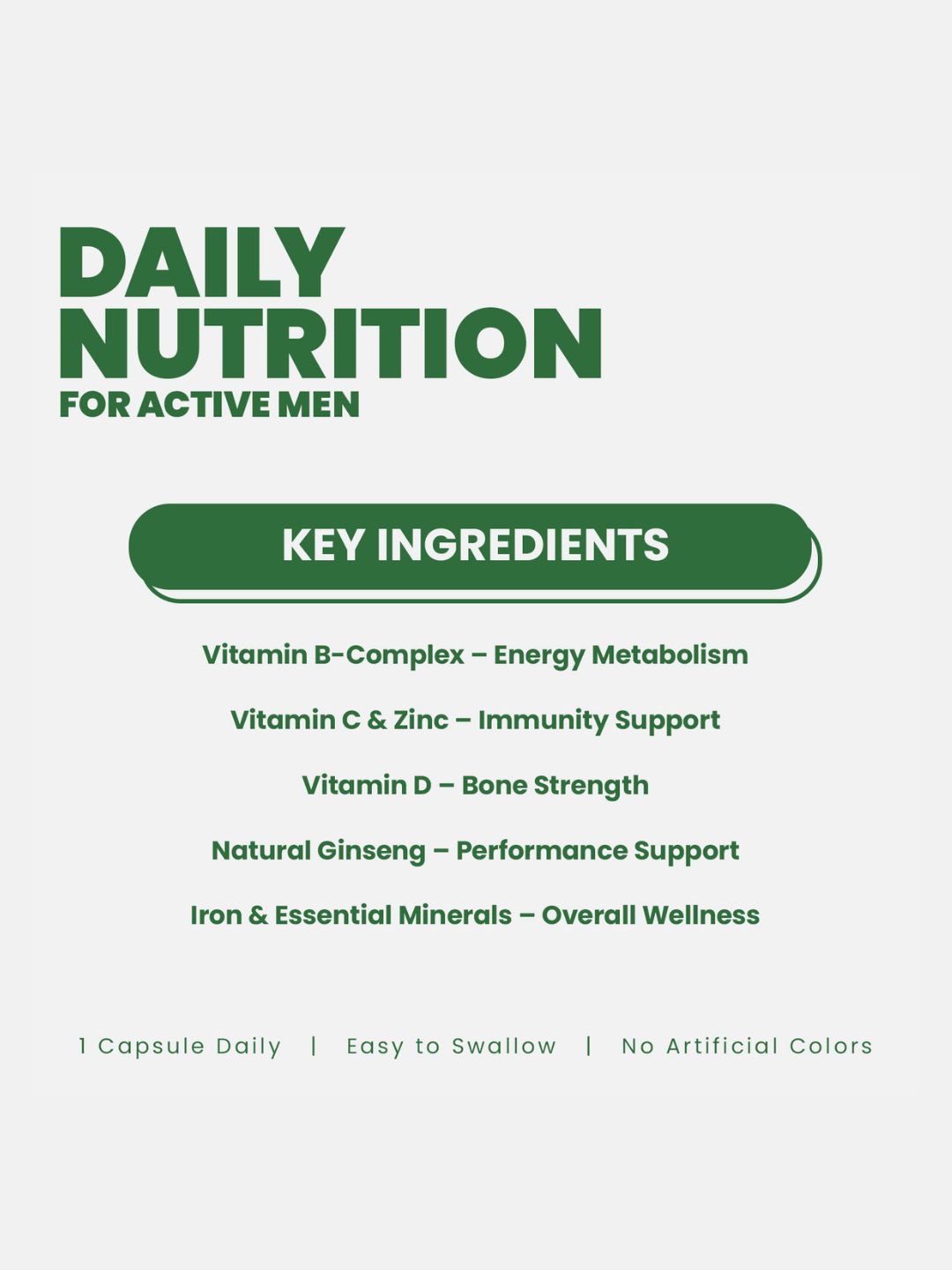 Leeforia Multivitamin For Him 60 Capsules