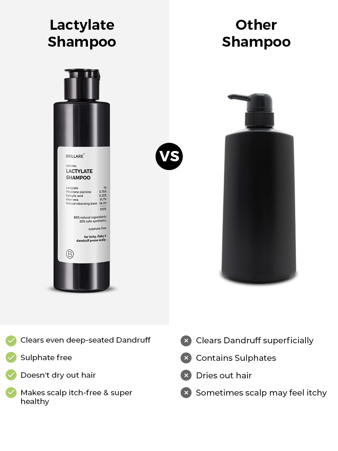Brillare Brillare Lactylate Shampoo (200ml)