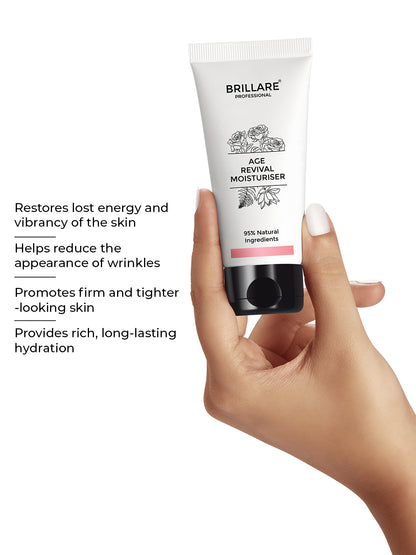 Brillare Age Revival Moisturizers For Ageing Skin (50ml)