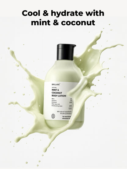 Brillare Mint & Coconut Body Lotion  (200ml)