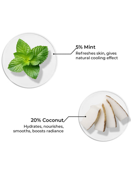 Brillare Mint & Coconut Body Lotion  (200ml)