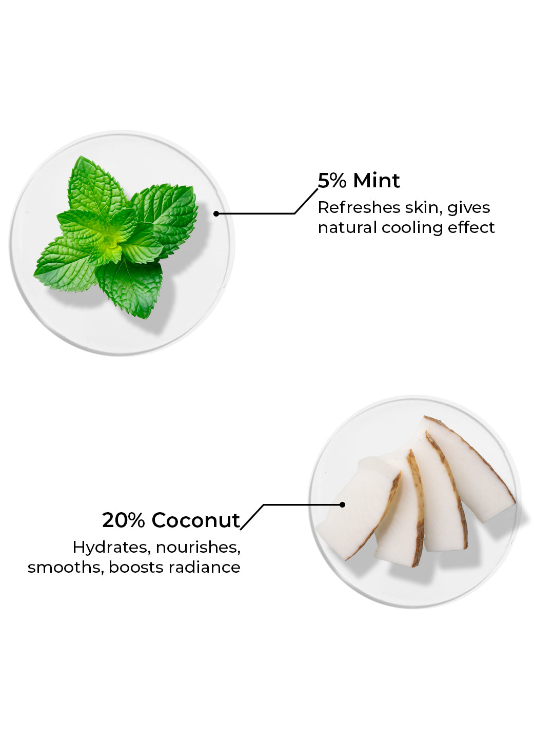 Brillare Mint & Coconut Body Wash (200ml)