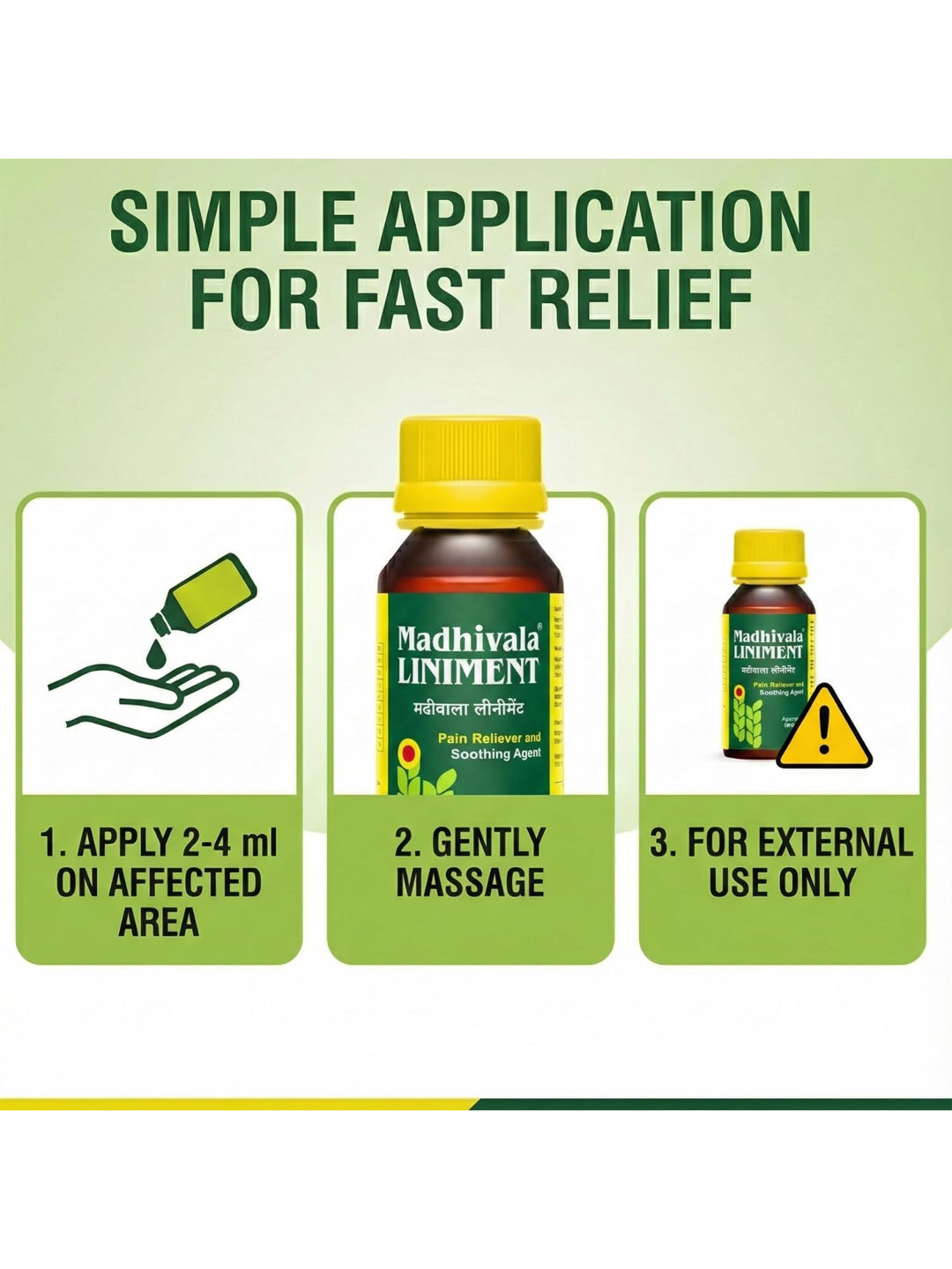 Madhivala Liniment Ayurvedic Pain Relief Oil