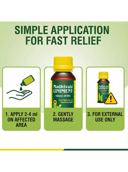 Madhivala Liniment Ayurvedic Pain Relief Oil