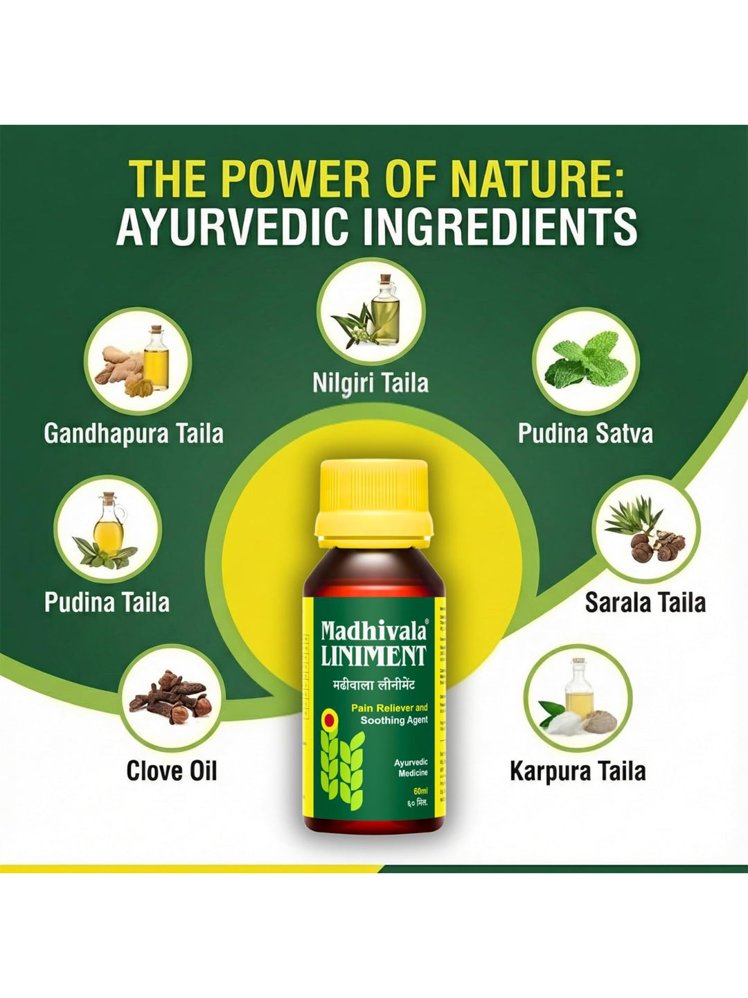 Madhivala Liniment Ayurvedic Pain Relief Oil