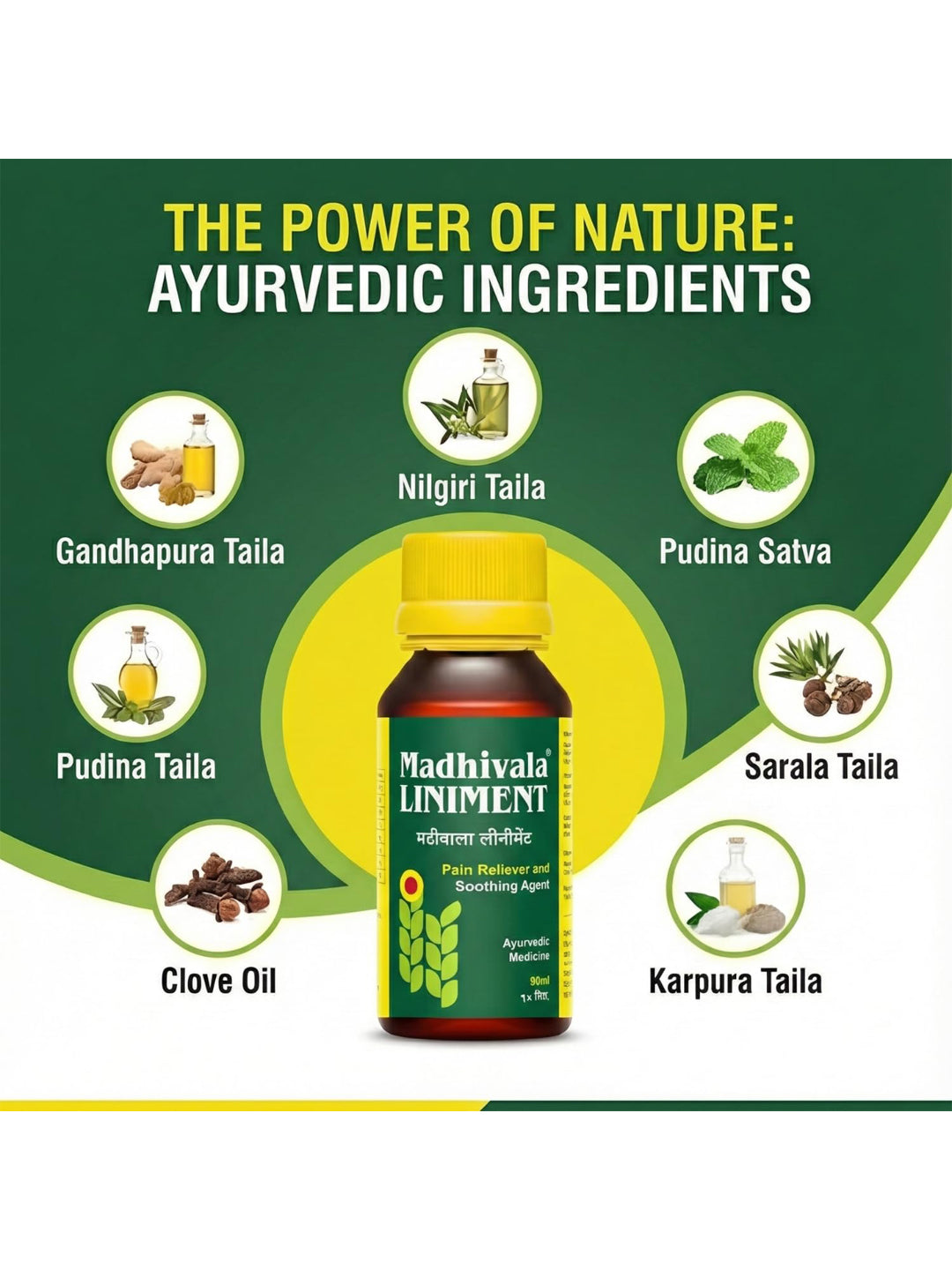 Madhivala Liniment Ayurvedic Pain Relief Oil