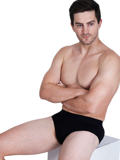 Bamboology Black Frenchie Fit Underwear Pack of 2