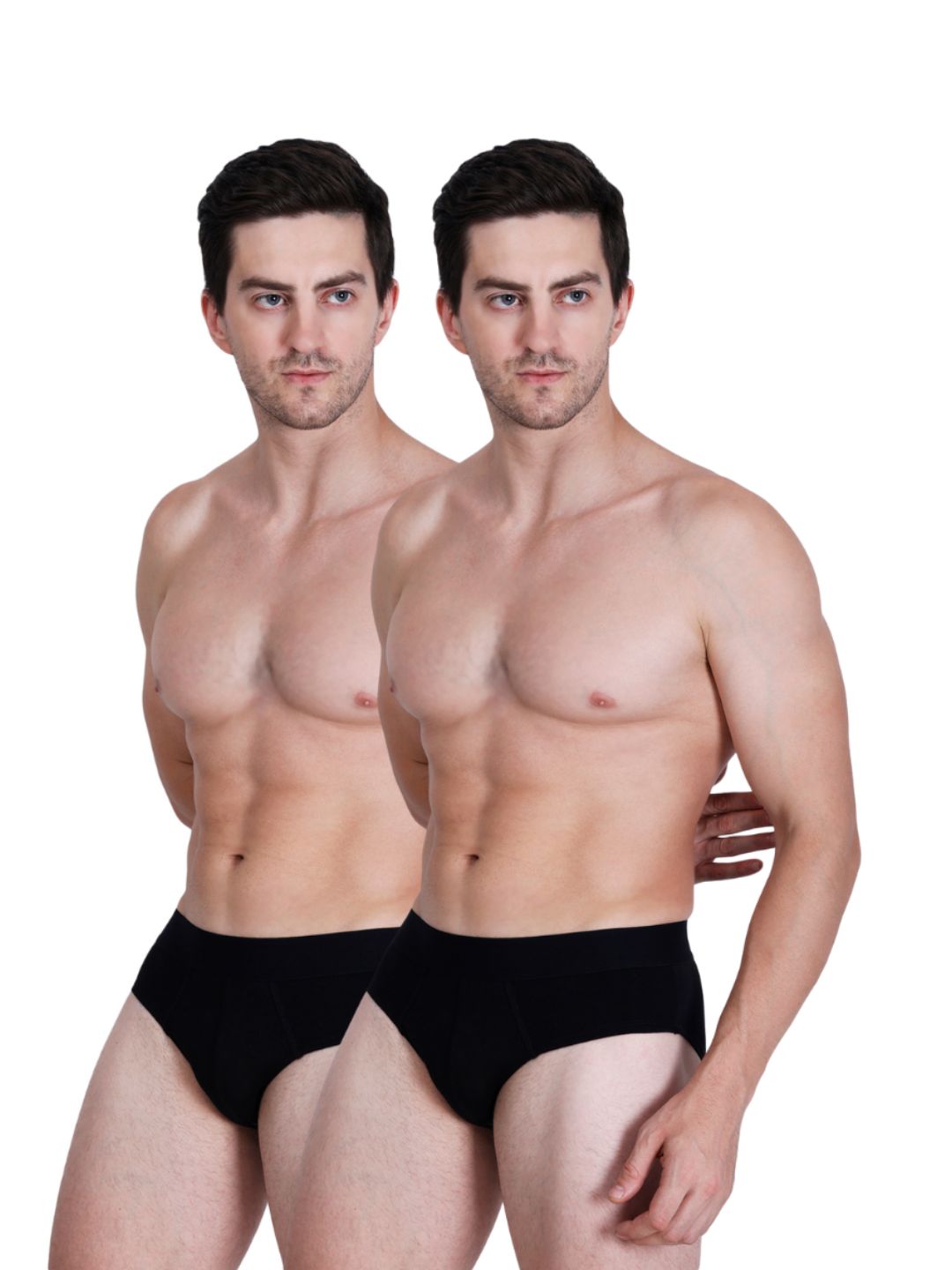 Bamboology Black Frenchie Fit Underwear Pack of 2