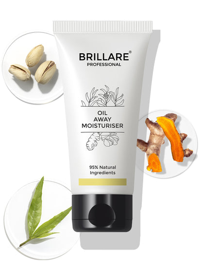 Brillare Oil Away Moisturizers For Oily, Acne Prone Skin (50ml)