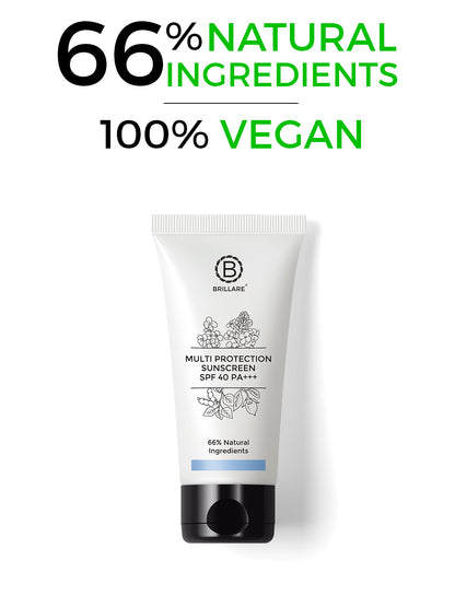 Brillare Multi-Protection Sunscreen Spf 40  (50g)