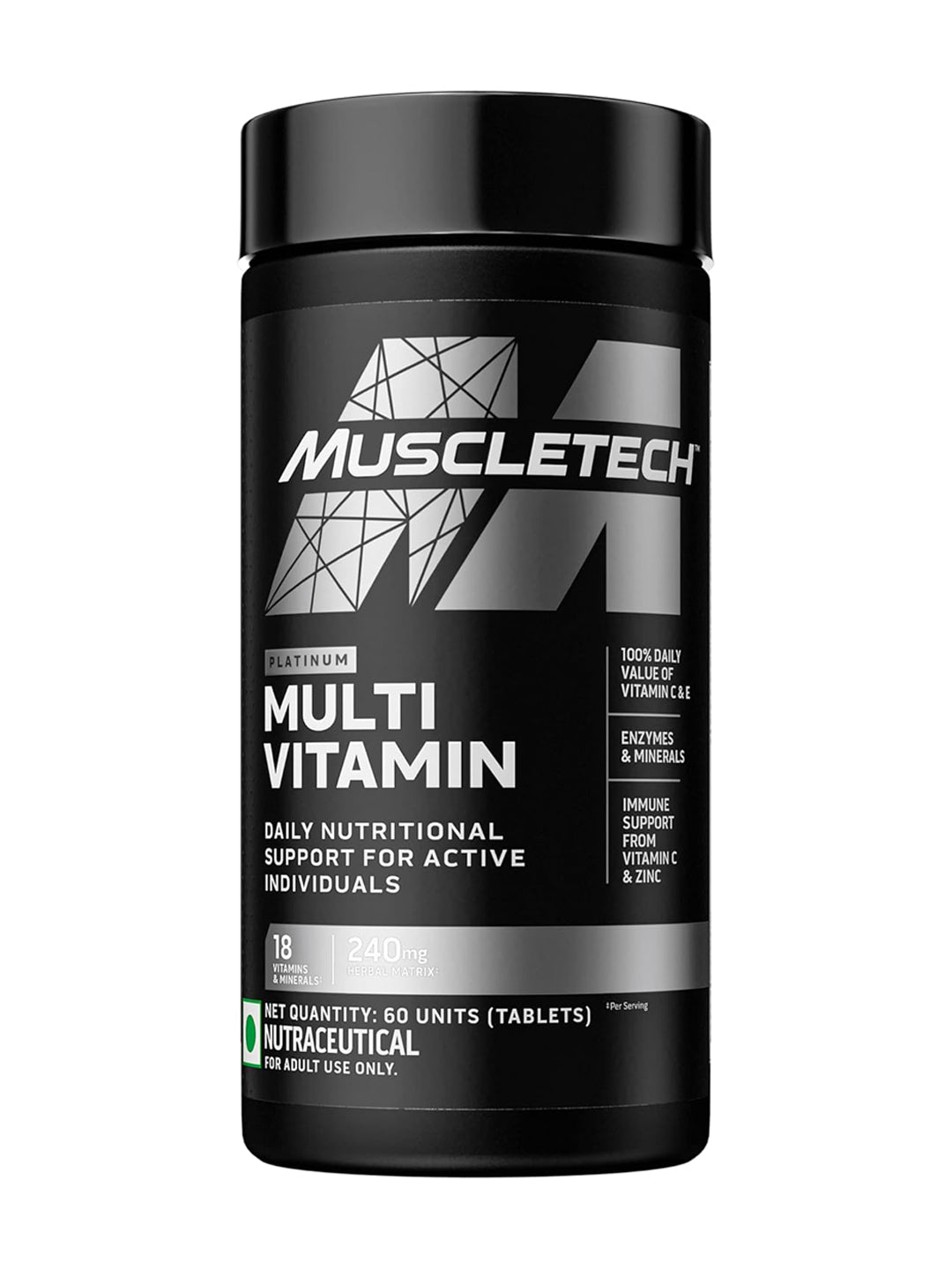 Muscletech Platinum Multivitamin Tablets (60)