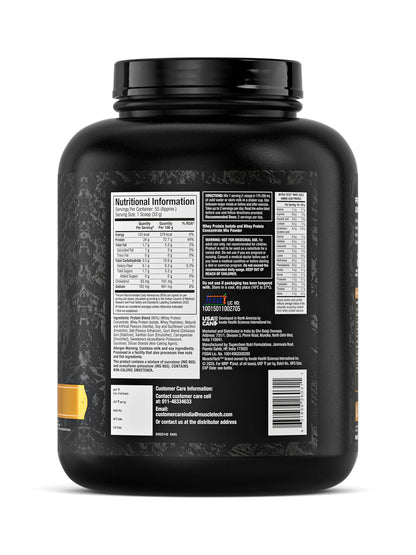 Muscletech Nitro Tech Whey Gold Vanilla Cream Powder (1.81 kg)