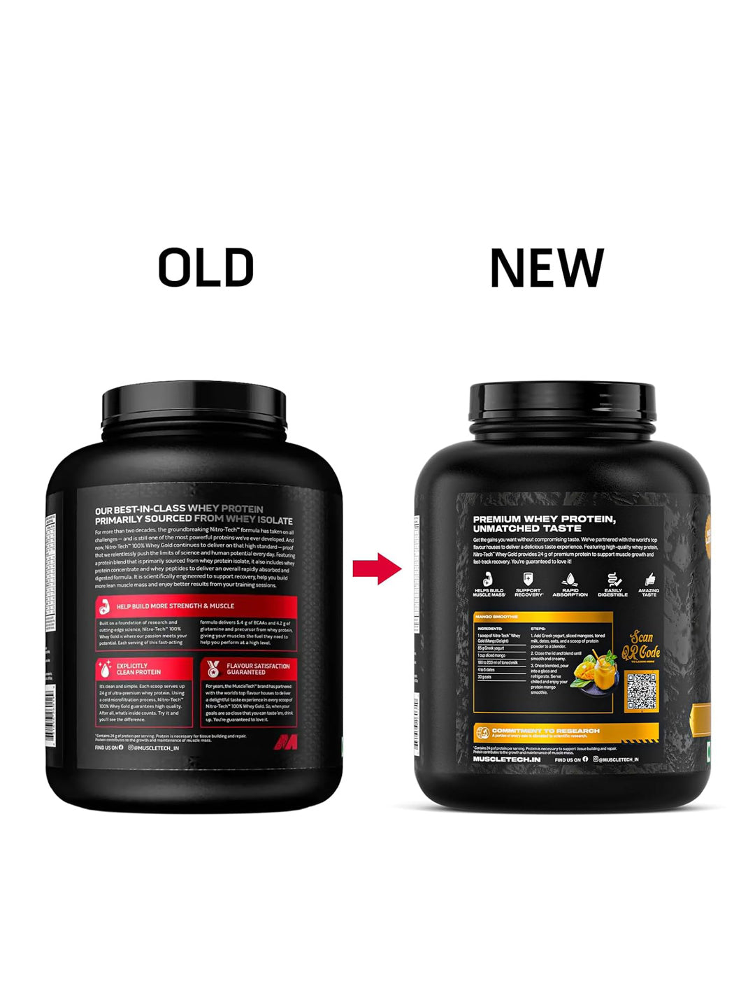 Muscletech Nitro Tech Whey Gold Powder 1.81 kg