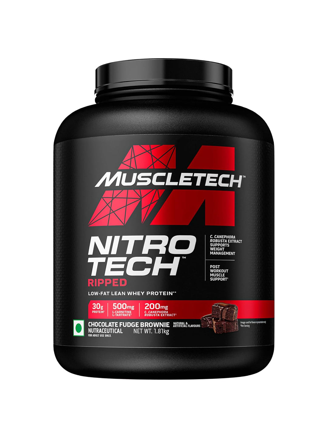 Muscletech Nitro Tech Ripped Powder 1.81 kg