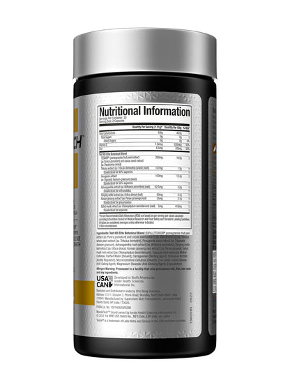 Muscletech Test HD Elite Testosterone Support Capsules 60 Capsules