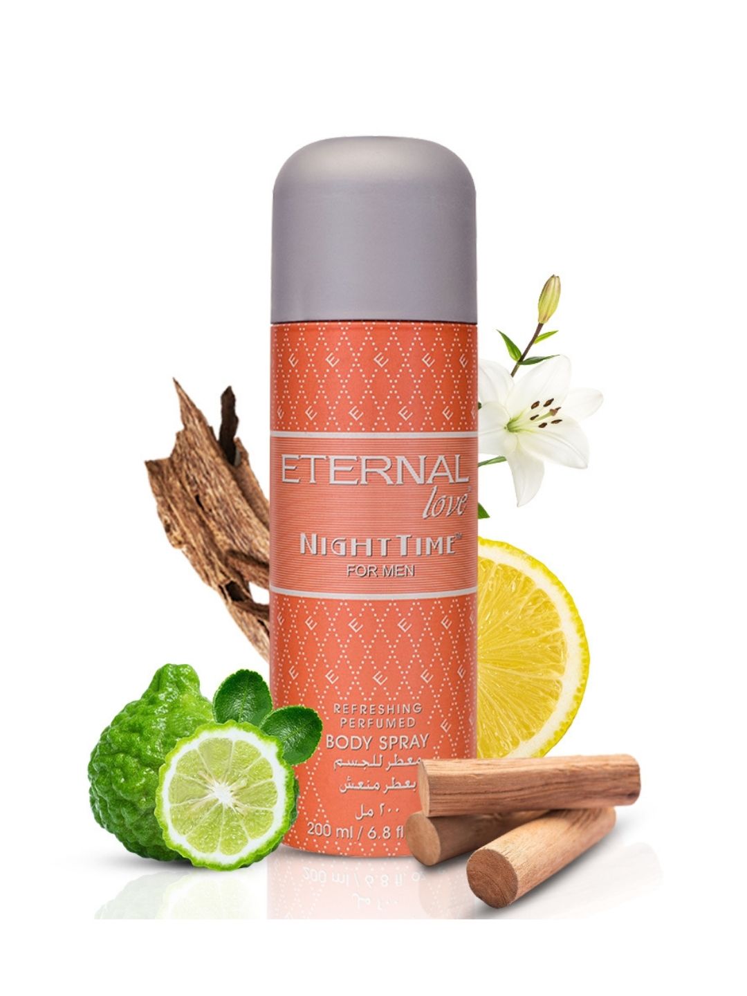 ETERNAL LOVE BODY SPRAY 200ML NIGHT TIME MEN