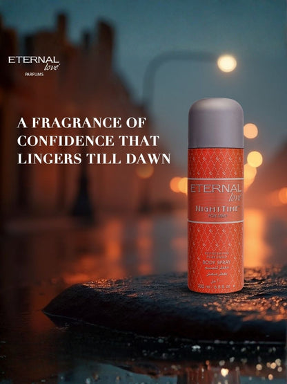ETERNAL LOVE BODY SPRAY 200ML NIGHT TIME MEN
