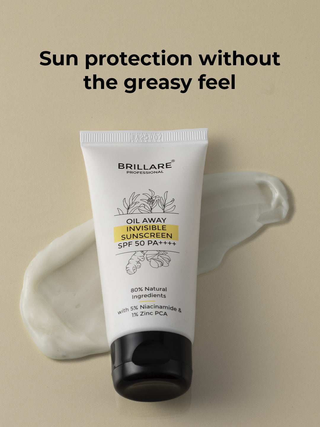 Brillare Oil Away Invisible  Sunscreen Spf 50 (50g)