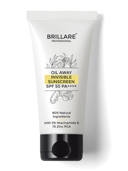 Brillare Oil Away Invisible  Sunscreen Spf 50 (50g)