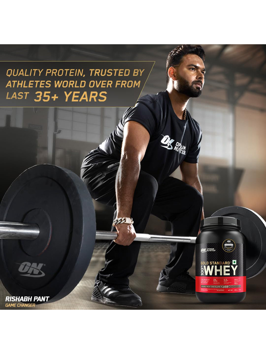 ON Gold Standard 100% Whey Protein Powder 907 g