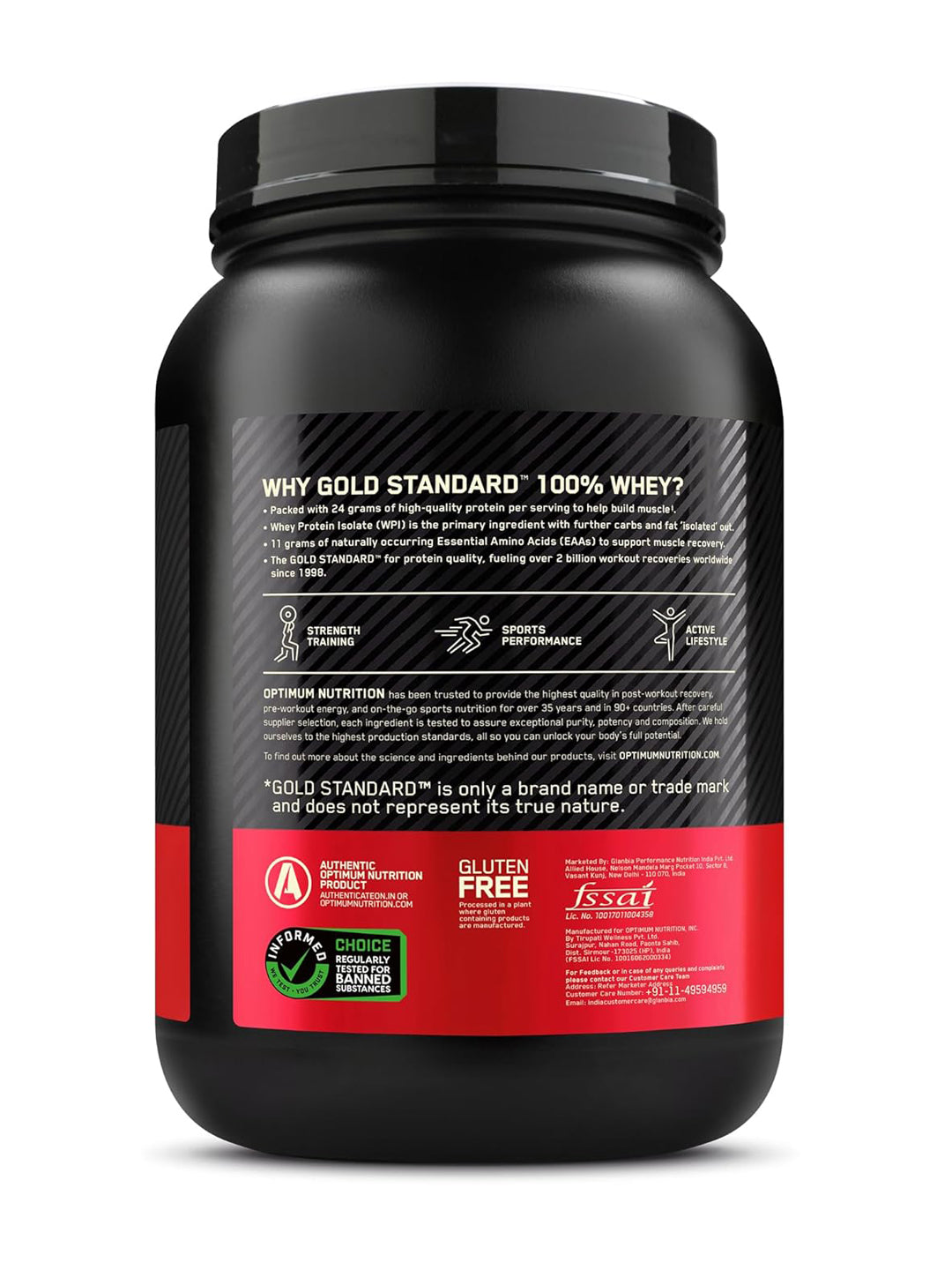 ON Gold Standard 100% Whey Protein Powder 907 g