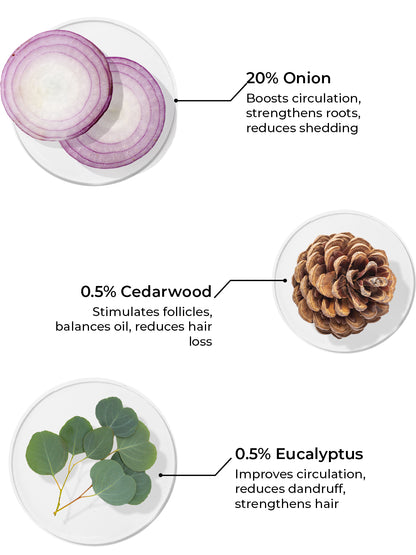 Brillare Onion Oil For Hair Fall Reduction (100ml)