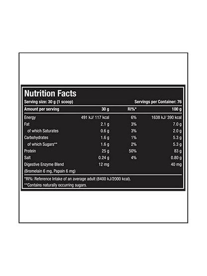 One Science Nutrition Premium 100% Whey Protein  Powder 2.27 kg