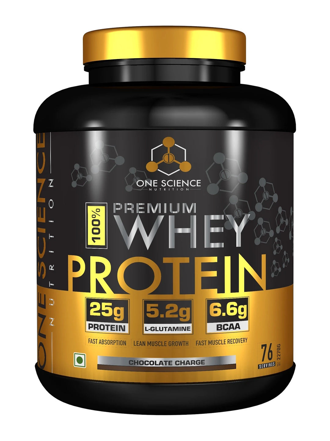 One Science Nutrition Premium 100% Whey Protein  Powder 2.27 kg