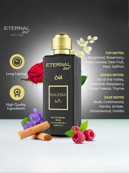 ETERNAL LOVE EDP 100ML OUD RAGHBA