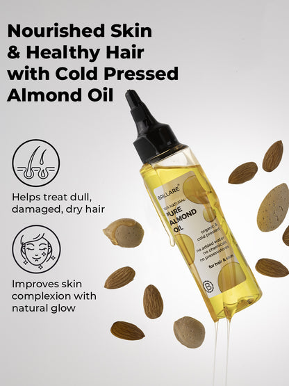 Brillare Pure Almond Oil (100ml)