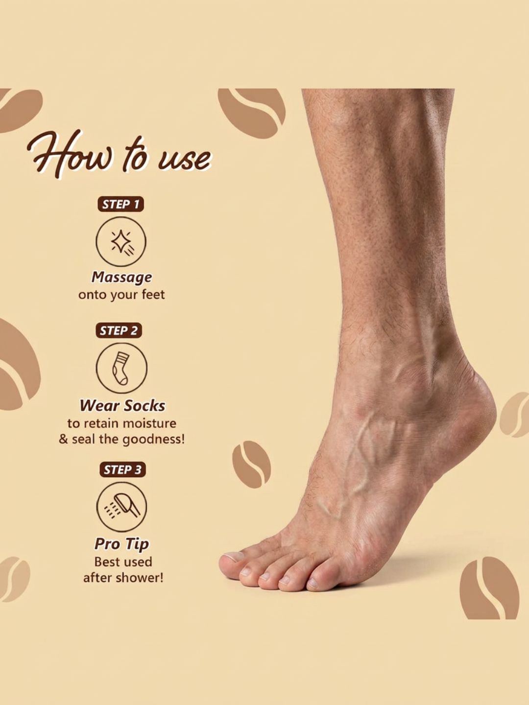 Plum Body Lovin' Coffee Wake-a-ccino Foot Cream 75g