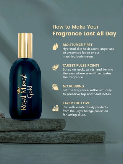 ROYAL MIRAGE EDC 120ML GOLD