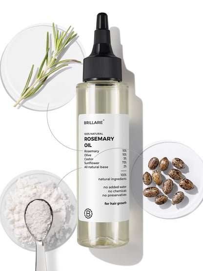 Brillare Rosemary Hair Oil (100ml)