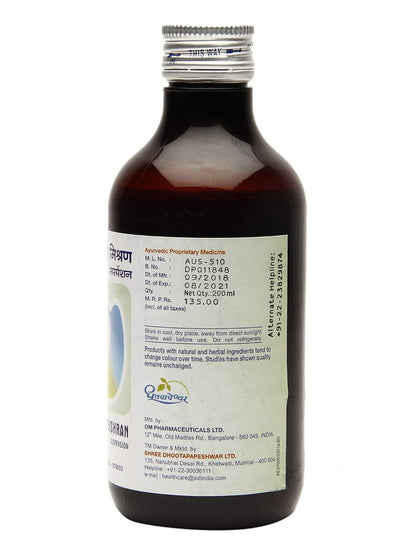 Dhootapapeshwar Amlapitt Mishran Liquid (200 ml)