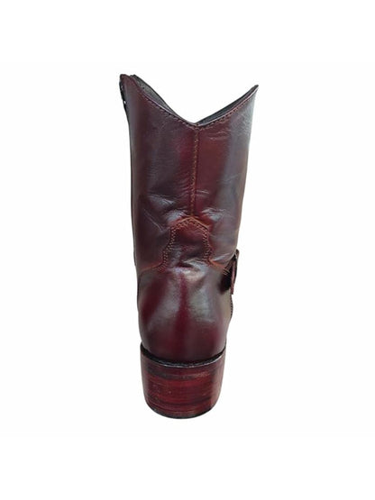 Shoe Bazar Brown Genuine Leather Boots for Men