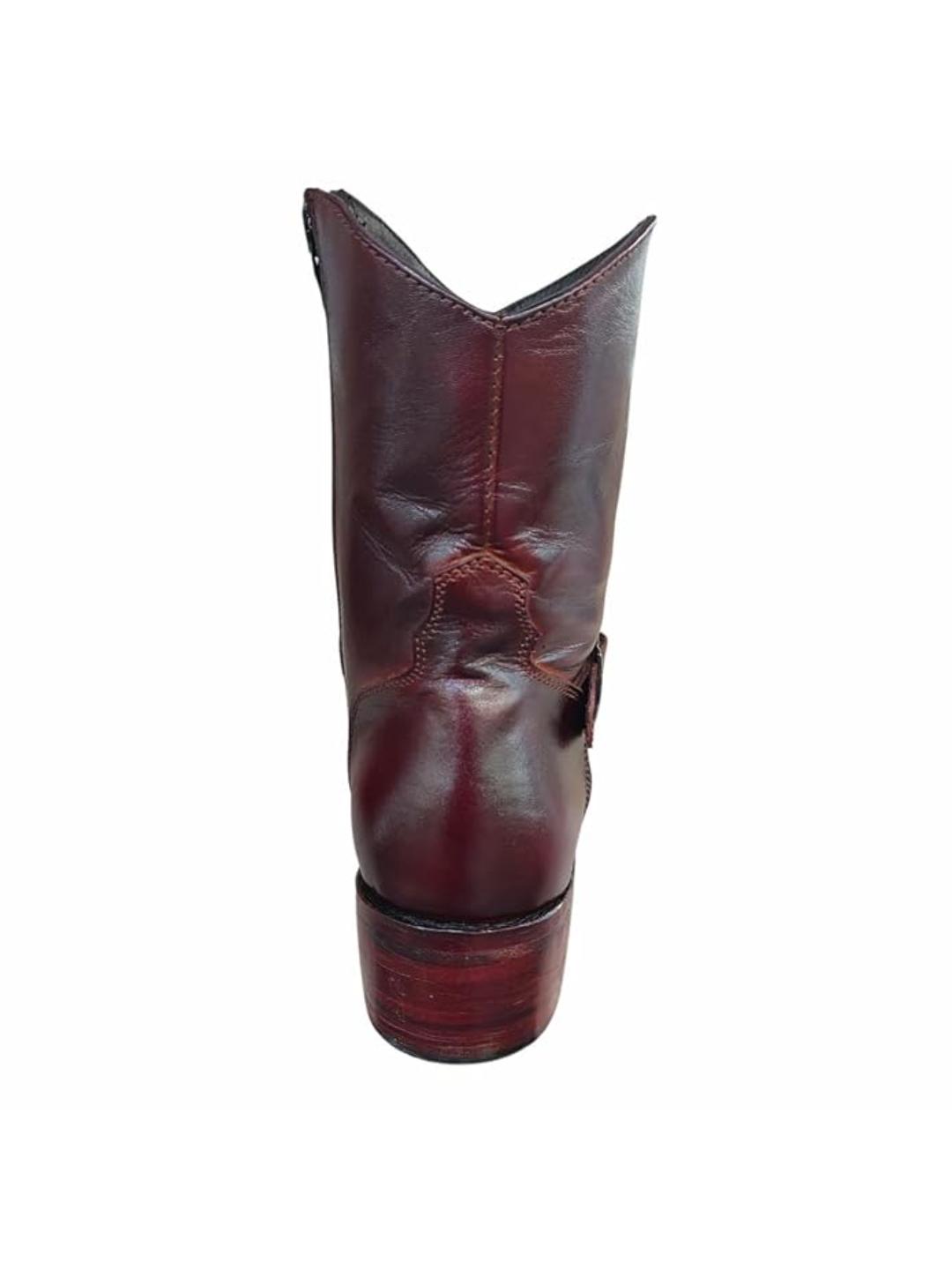 Shoe Bazar Brown Genuine Leather Boots for Men