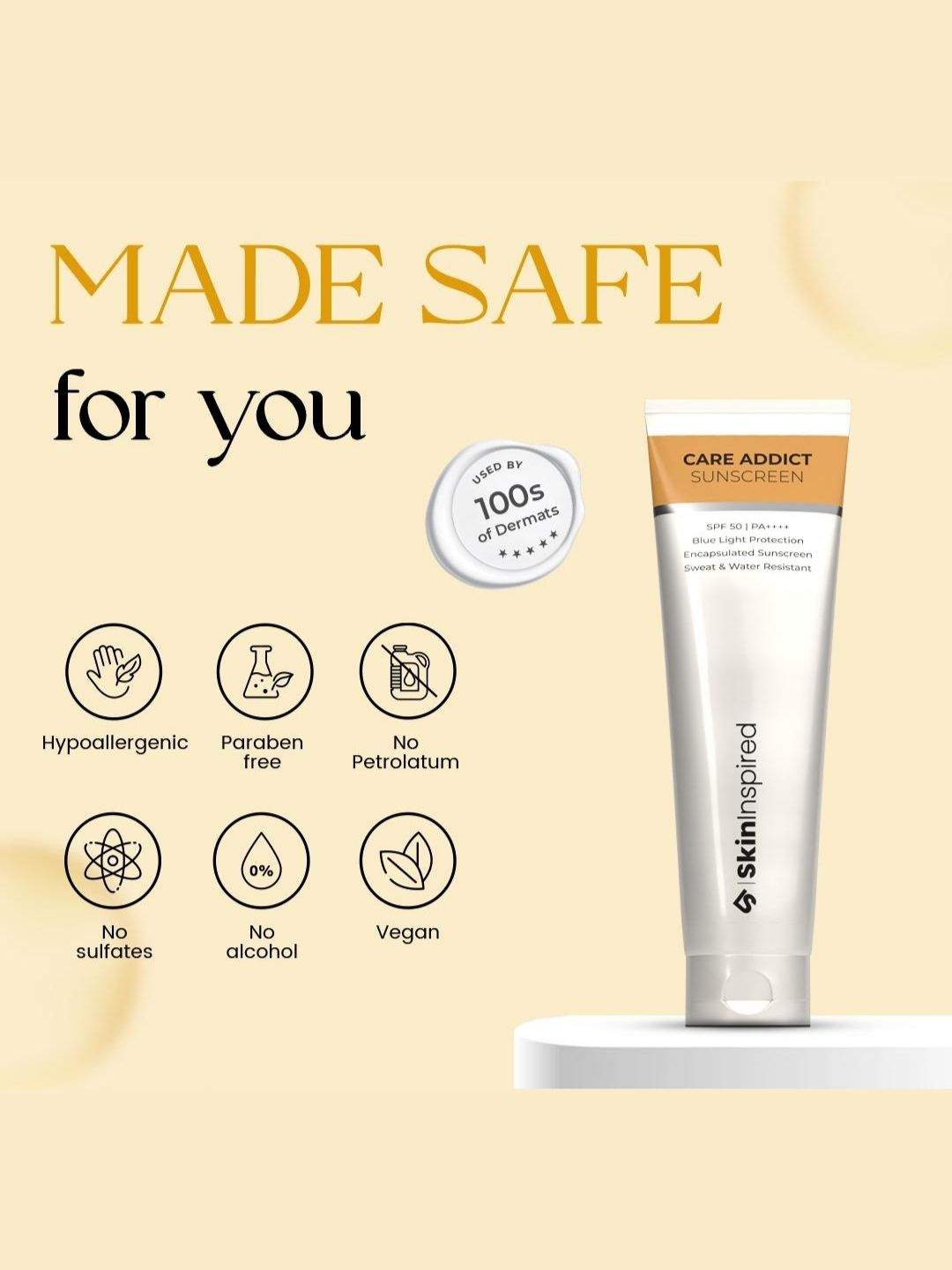 SkinInspired Care Addict Hyaluronic Acid Sunscreen