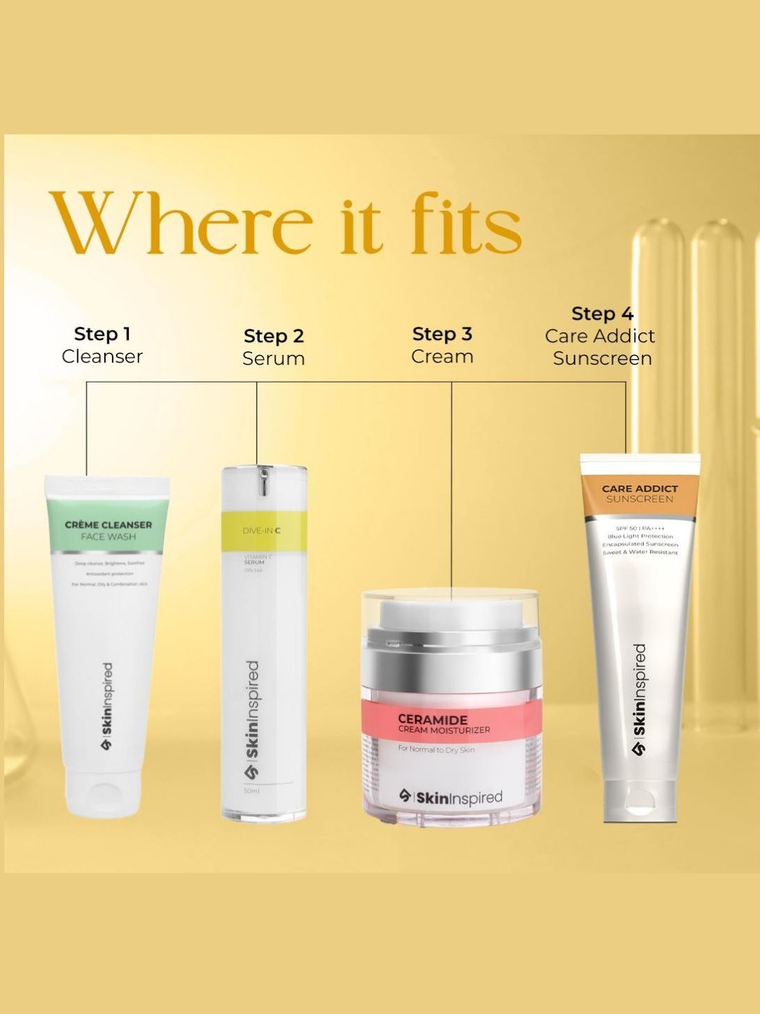 SkinInspired Care Addict Hyaluronic Acid Sunscreen