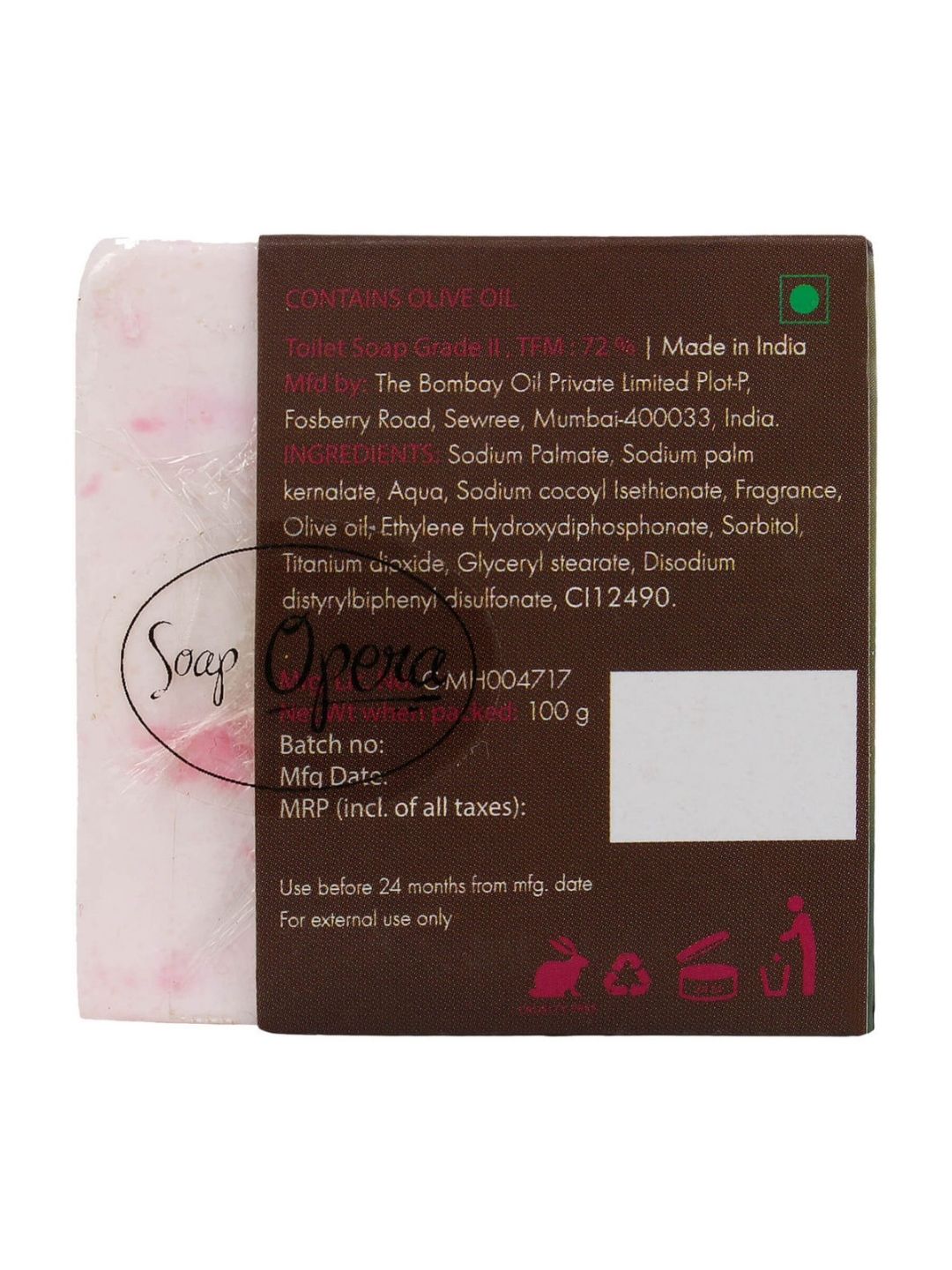 Soap Opera Spearmint Bathing Bar