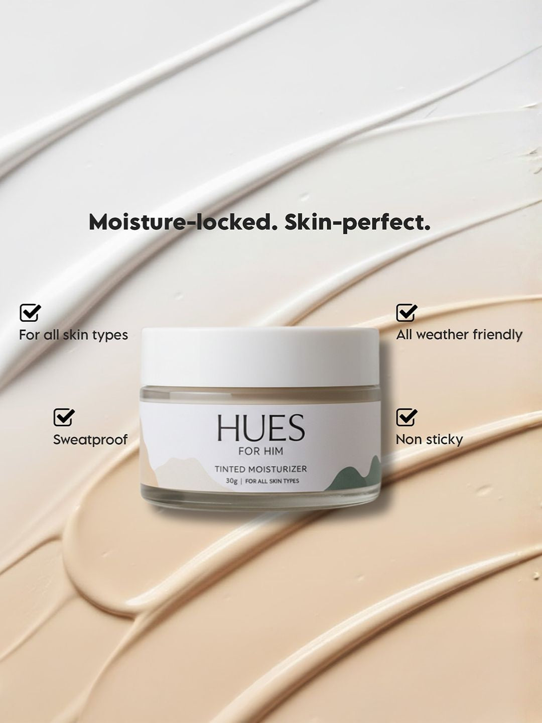 Test Hues For Him Men’s Color-Changing (Tint) Moisturizer (30g)