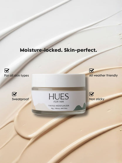 Hues For Him Men’s Color-Changing (Tint) Moisturizer (30g)