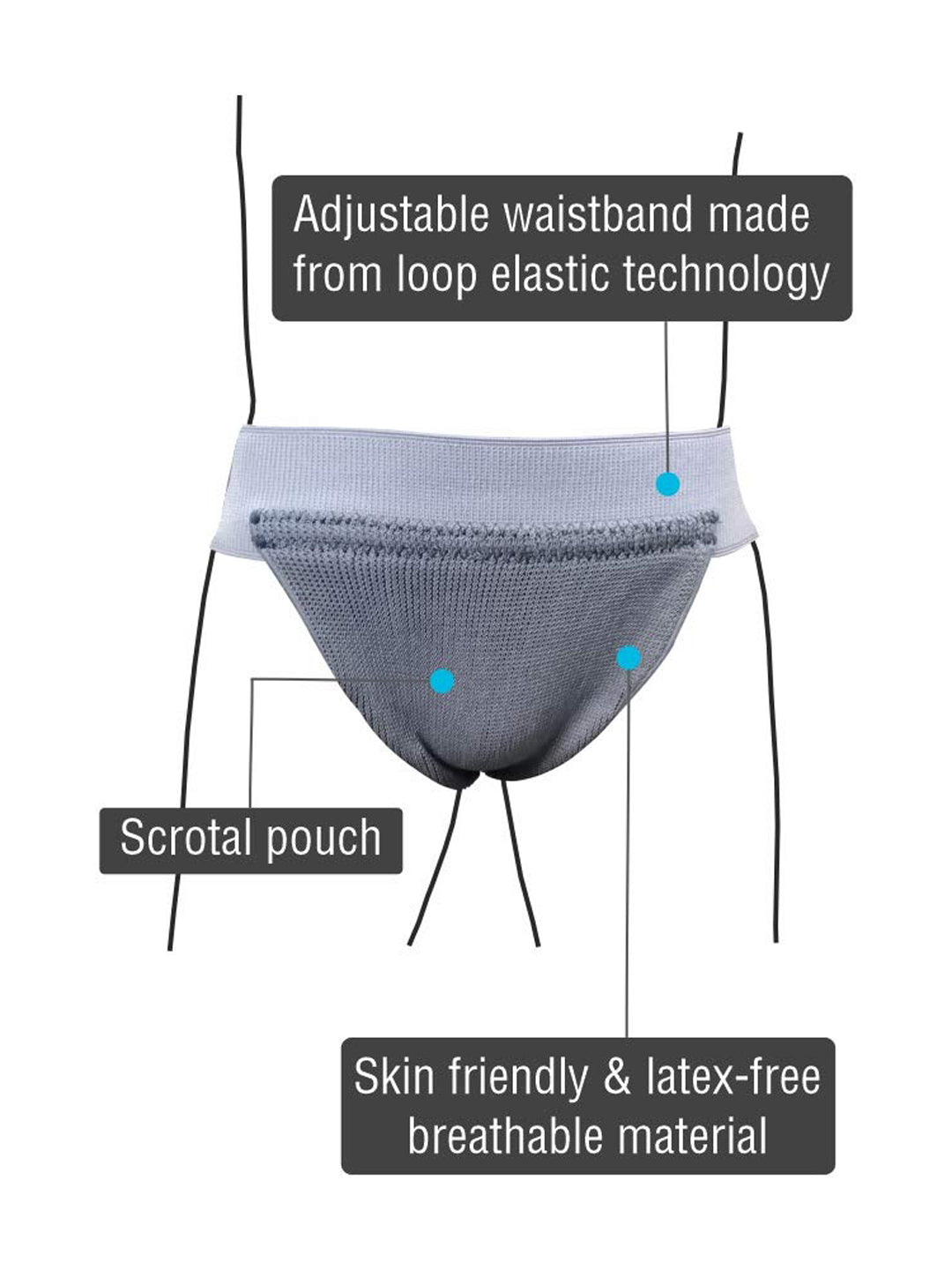 Vissco Scrotal Support M